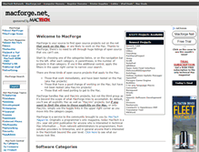 Tablet Screenshot of macforge.net